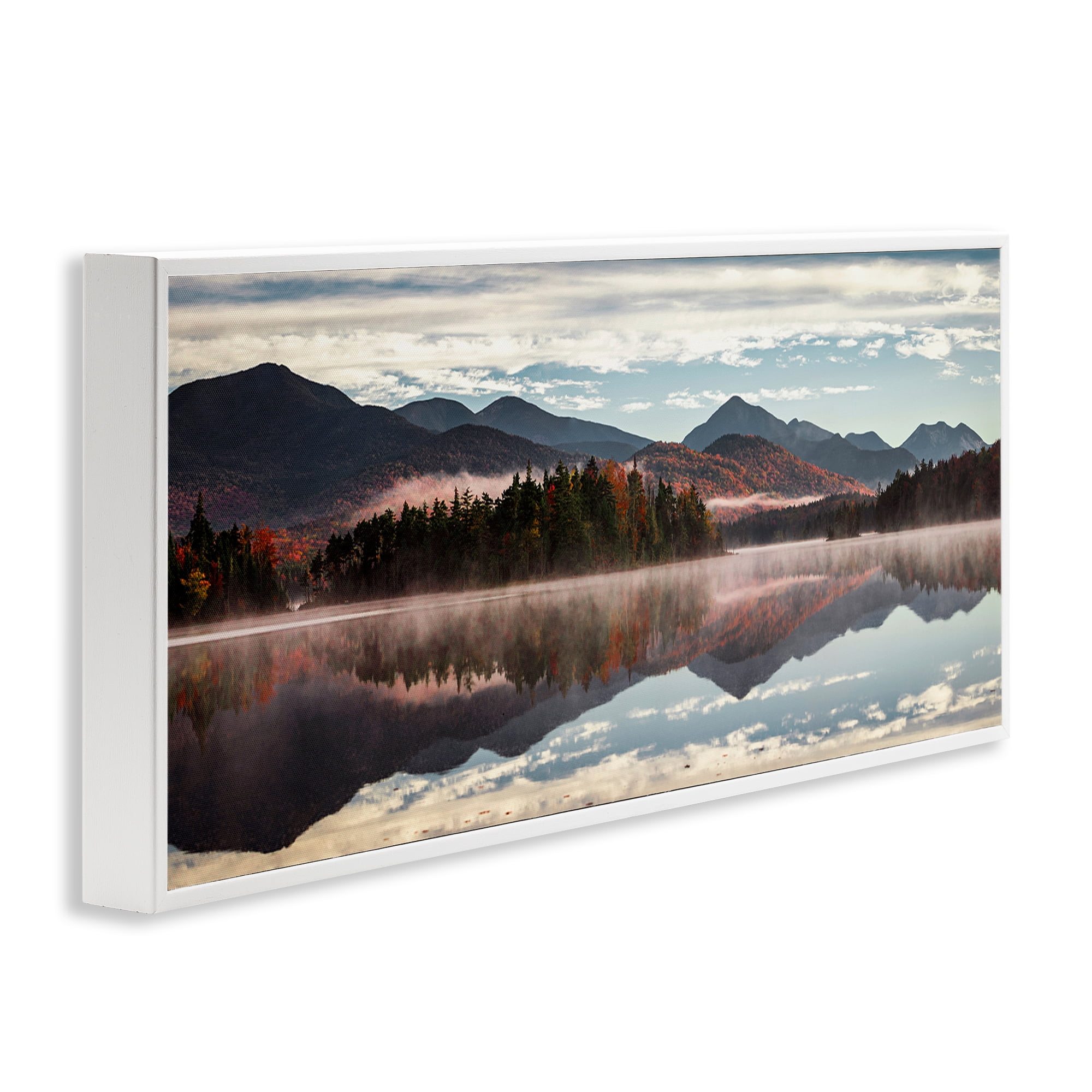 Stupell Industries Panoramic View From Boreas Ponds White Framed Giclee Art, design by Jonathan Zaharek
