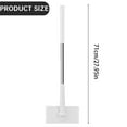 thumbnail image 3 of Snap Grip Mini Mop, No Wash Lazy Mops Wet and Dry, Mini Mop with 1 Pcs Reusable Cloths, Retractable Convenient Automatic Cloth Changing Clip Mopstick, 2 Size too Choose Long Handle(93cm), 3 of 7