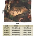 thumbnail image 3 of Johnny Depp Blanket Bedding Fleece Blanket Soft Throw Blankets Lightweight Anti-Static Blanket - 3 Sizes, 3 of 5