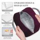 thumbnail image 3 of Fotbe Dark Purple Glitter Bolsa de Almuerzo con Estampado, Lonchera Aislada, Contenedor de Comida Reutilizable Tipo Cooler a Prueba de Fugas, 3 of 6