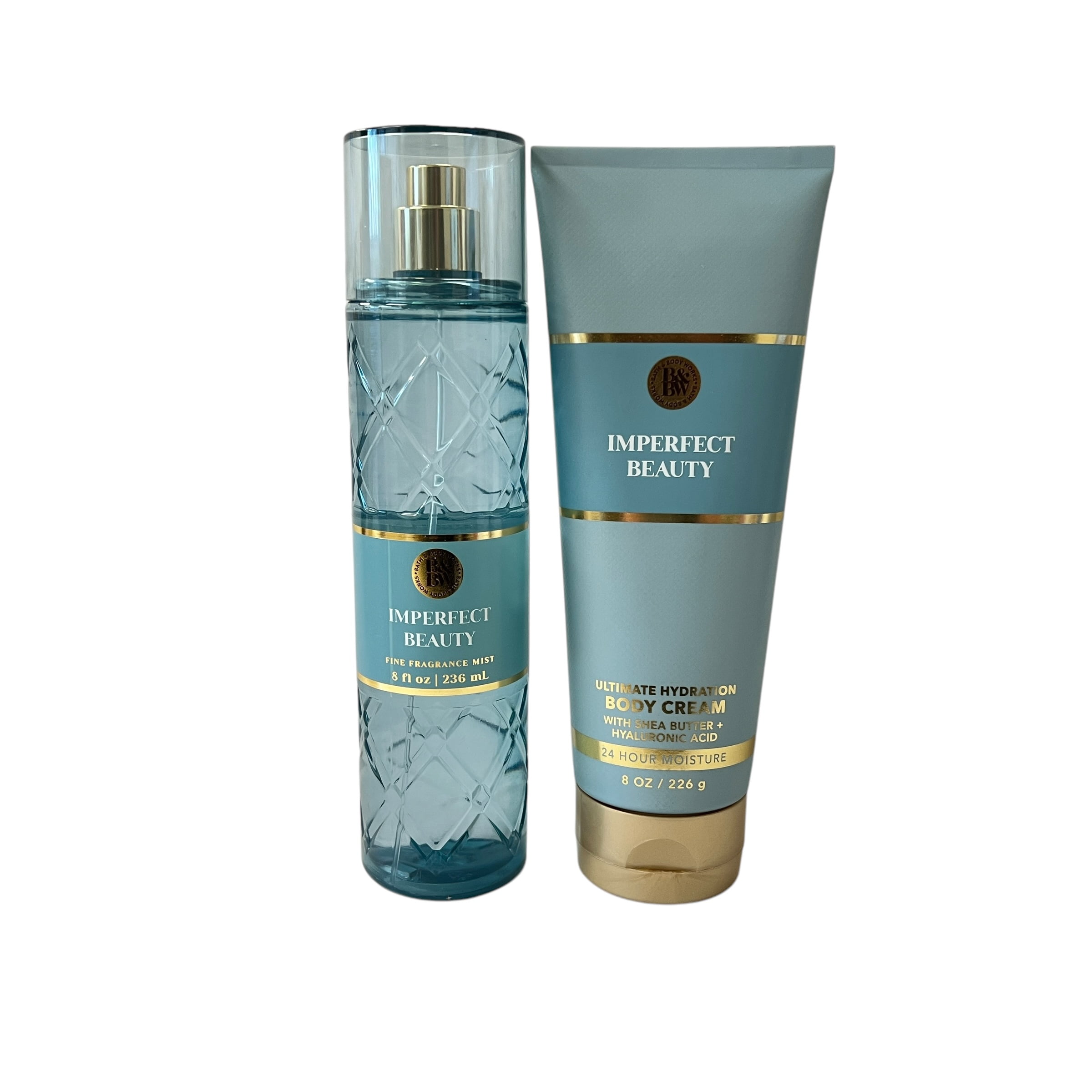 Bath & Body Works Aqua Hour Mist & Body Cream Set - Walmart.com