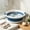 Blue, variant on Portable Foldable Washbasin Large - Compressible Travel Basin for Home Bathroom Kitchen, Plastic, Collapsible Sink Tub, 13.78x4.13in