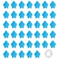 thumbnail image 5 of 40Pcs Turtle Beads Bulk Porcelain Tortoise Bead Charms Carved Ocean Animal Spacer Beads Elastic Thread for DIY Jewelry Making, 5 of 9