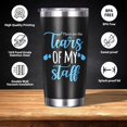 thumbnail image 3 of Boss Gifts for Men Women, Tears of My Staff Travel Coffee Tumbler - Funny Gift Ideas for Boss Man,Worlds Best Boss,Male, Principal on Birthday, Christmas, Boss Day Gifts for Him from Employees, 3 of 6