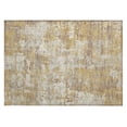 thumbnail image 2 of Addison Rugs Chantille Indoor/Outdoor Transitional Abstract Gold Washable Rectangle Rug, 1'8" x 2'6", 2 of 6