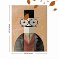 thumbnail image 3 of Qisvanset Retro Gentleman Portrait Canvas Wall Art 15.75x11.81 INCHES, 3 of 8