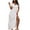 White, variant on LYEAA Ruffle Dress Women Plus Size V Neck Sleeveless Flowy Elegant Long Dresses Solid Casual Dressy Loose Zipper Dresses Modest Vacation Dresses Beige 2XL