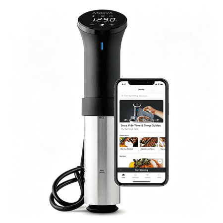 HIBIBUD Culinary Sous Vide Precision Cooker 2.0 (Wifi), 1000 Watts Wifi Sous Vide Cooker