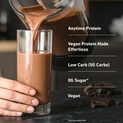 Natures Best - Isopure Plant-Based Pea & Brown Rice Protein Powder Chocolate - 1.37 lbs.