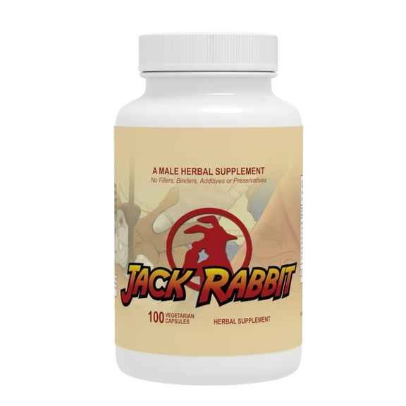 Dherbs Jackrabbit, 100-Count Bottle