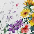thumbnail image 3 of Outdoor Tablecloth with Umbrella Hole 60x84inch,Sunflower Outdoor Zipper Tablecloth, Waterproof Wrinkle Resistant Washable Rectangular Tablecloth for Picnics, Party, Camping and BBQ, 3 of 6