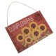 thumbnail image 5 of Girasol De Colgante De Pared Inicio Jardín Galería Arte Decoración Tablero Soledad Placa colgante girasol, 5 of 7