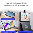 thumbnail image 5 of ASUS 16” 60Hz Portable Monitor (MB169CKZ) - FHD, IPS, 2x USB-C, Eye Care, 360° Kickstand, 5 of 8