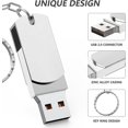 thumbnail image 3 of Memoria USB 2.0 de 64 GB CHAO memoria flash de metal resistente al agua y a los golpes, 3 of 5