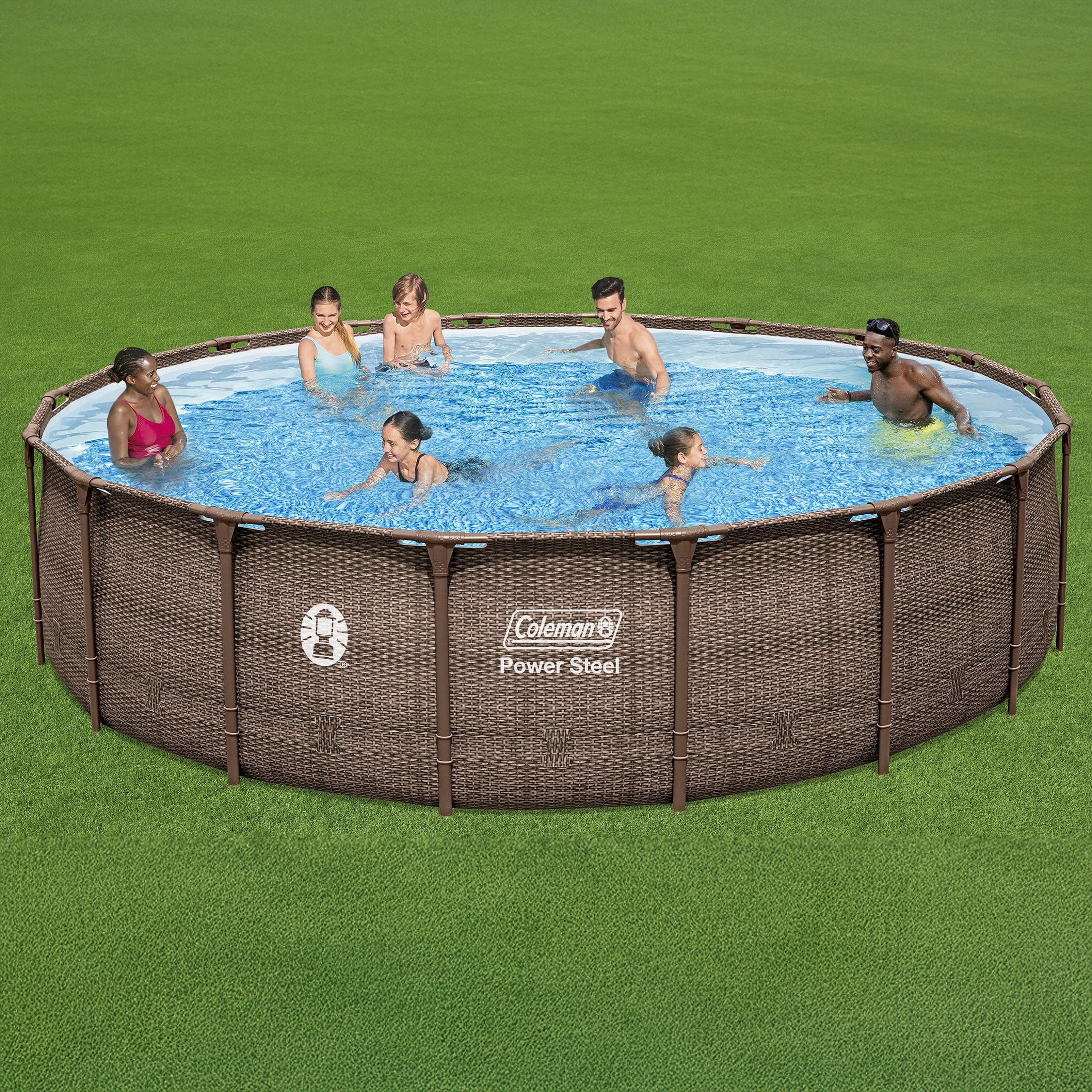 Coleman - Brandclub - Coleman Power Steel 18' x 48” Round