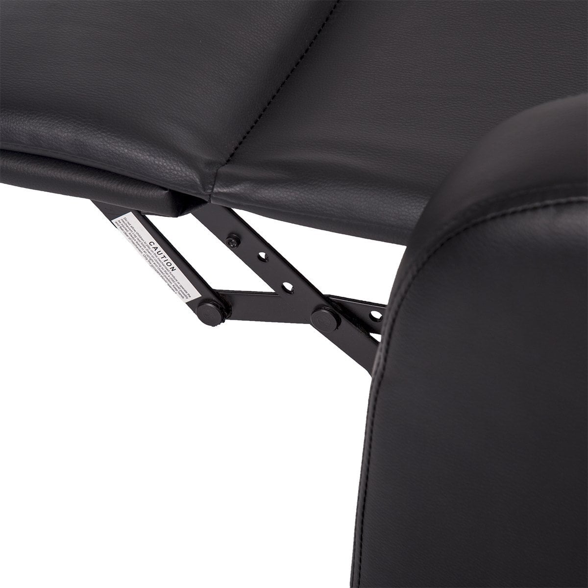 Fdw black modern leather chaise couch single recliner chair sofa furniture 87 new arrivals