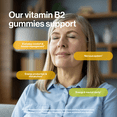 thumbnail image 5 of KINDNATURE Vitamin B2 Gummies – Riboflavin 400mg Supplement for Kids & Adults – Vegan, Non-GMO, Gluten & Soy-Free (30 Day Supply), 5 of 10