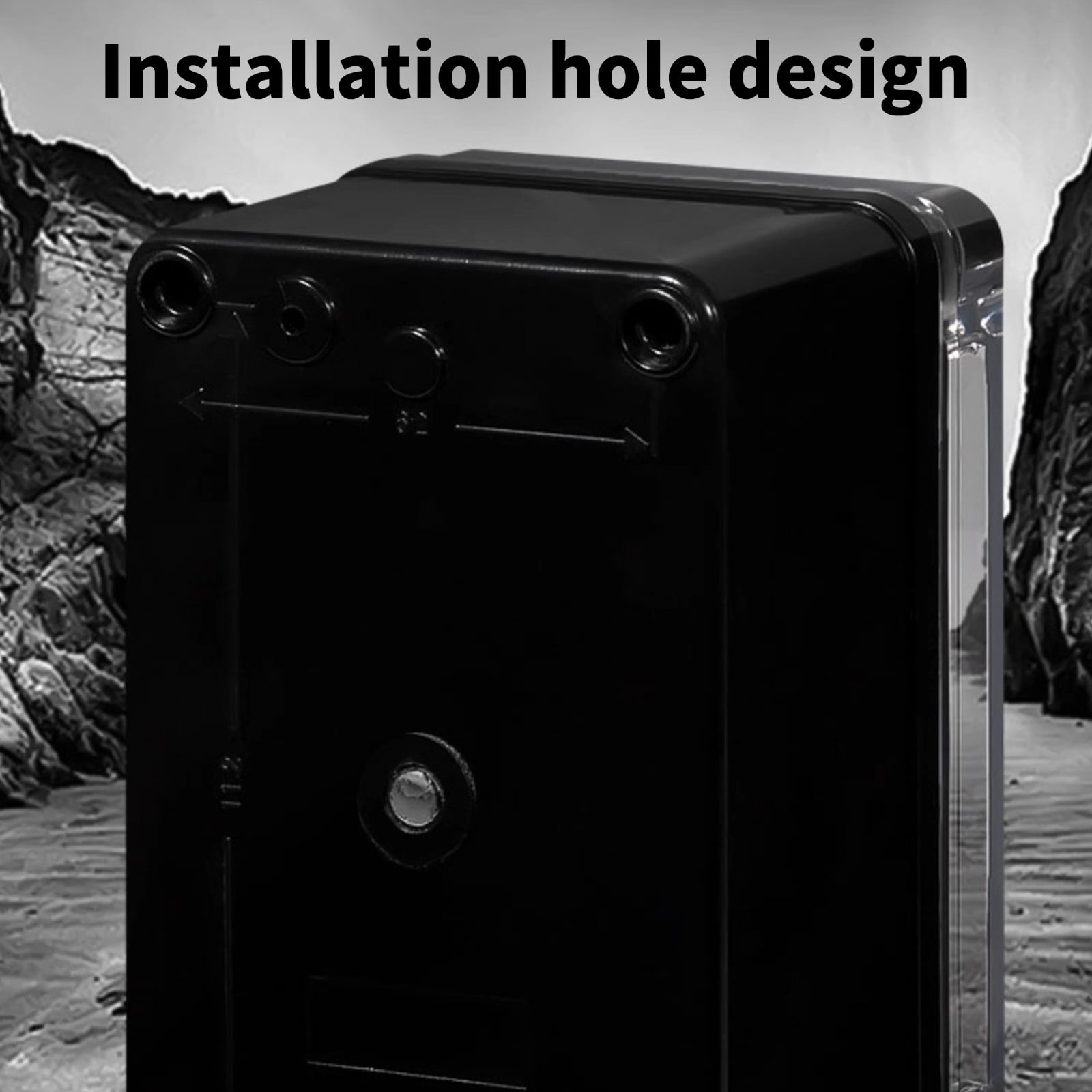 Dustproof Electrical Project Box Waterproof Electrical Enclosure Outdoor Waterproof Junction Box for Monitoring Systems