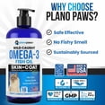 thumbnail image 3 of Suplemento de aceite de pescado Plano Paws Omega 3 para gatos 240 ml, 3 of 8