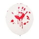 thumbnail image 5 of 12 piezas 12 pulgadas Globo de látex Globo de fiesta de Halloween Globos impresos a mano con sangre Suministros de fiesta, 5 of 5