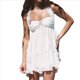 thumbnail image 2 of Vestido Mini Ajustado con Volantes, Estampado, Sin Mangas y Espalda Descubierta para Mujer. S, 2 of 10