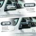 thumbnail image 2 of Unique Bargains Pair Rear View Mirror Cover Cap Replacement Gloss Black for Mercedes Benz A Class W176 B Class C Class, 2 of 6