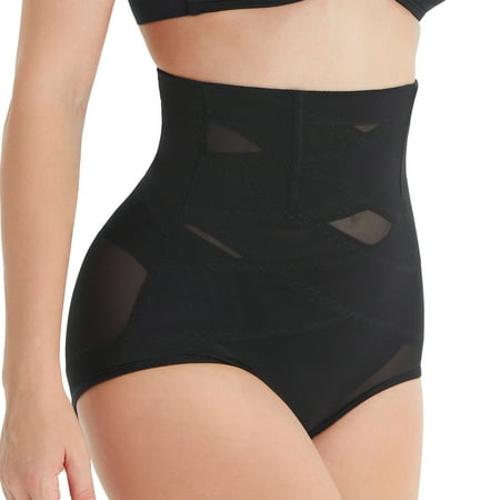 

Loday High Waisted Shapewear for Women Tummy Control Panty Seamless Slimming Underwear(Black S)