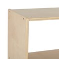 thumbnail image 4 of ECR4Kids Birch 3-Shelf Open Storage Cabinet, Wood Classroom & Home Storage Solution for Kids, 36" H, 4 of 5