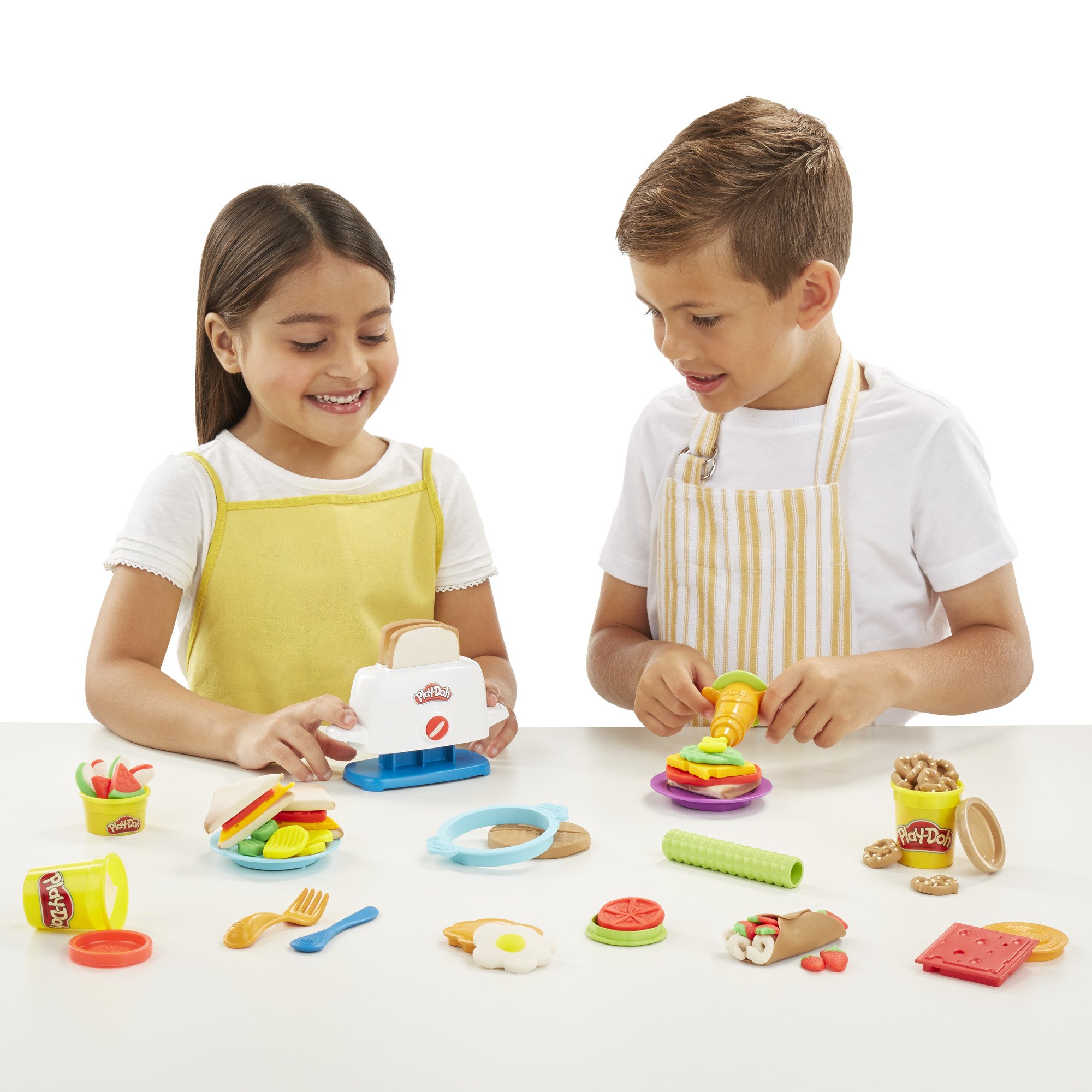 Play-Doh Kitchen Creations Toaster Creations Play Set, 6 Cans (10 oz) - image 3 of 6