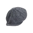 thumbnail image 3 of Gorro de , gorro para conducir de taxista, gorro octogonal de otoño informal a la moda, gorro plano para hombre, gorro de vendedor de periódicos Gris claro Yinane Sombrero de boina, 3 of 8