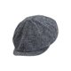 thumbnail image 3 of Gorro de , gorro para conducir de taxista, gorro octogonal de otoño informal a la moda, gorro plano para hombre, gorro de vendedor de periódicos Gris claro Yinane Sombrero de boina, 3 of 8