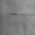 thumbnail image 4 of Delantal de Chef DII Gris 71x81 cm Algodón Bolsillo Grande, 4 of 8