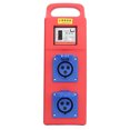 thumbnail image 3 of Boîte de Sortie Électrique, 2 Positions Boîte de Distribution Portable 3 Trous Sortie Industrielle Solution Innovante, 3 of 14