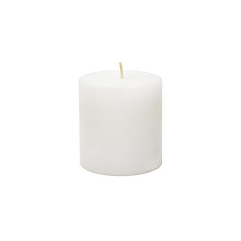 Mega Candles Unscented 3" x 3" Hand Poured Round Premium Pillar