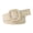 Beige, variant on Women Straw Belt Smooth Buckle Adjustable Wide Band Solid Color Anti-break Washable Elastic Shirt Dress Slim Wiast Strap