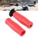 thumbnail image 5 of 2pcs 7/8in Vintage Rubber Throttle Handlebar Anti-Slip Motorcycle Handle Grip Modified PartsRed, 5 of 9