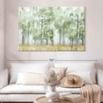 thumbnail image 2 of Elephant Stock Into The Forest Light Wall Art - Horizontal Canvas Wall Art - Dining Room Wall Decor - Floral And Botanical Canvas - Blue And Green Decor By Allison Pearce - 51" x 34", 2 of 8