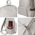 thumbnail image 4 of Foldable Backpack for Travel 20L Packable Daypack Lightweight Water Resistant for Outdoor Sports Travel Hiking Camping Khaki, 4 of 5