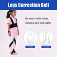 thumbnail image 2 of O / X Leg Type Correction Belt Leg Posture Strengthen Corrector Band Bandage Unisex Teens O / X Legs Bandage Lightweight Pediatric Straighten Belt for Men Women and Children, 2 of 7