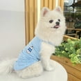 thumbnail image 5 of Twfbrm Dog Clothes for Small Medium Dogs Girl Cat Tee Shirt Spring Summer Animal Clothes Puppy Outfits Ruffle Short Sleeve Doggy Shirts Pet Outfit, 5 of 6