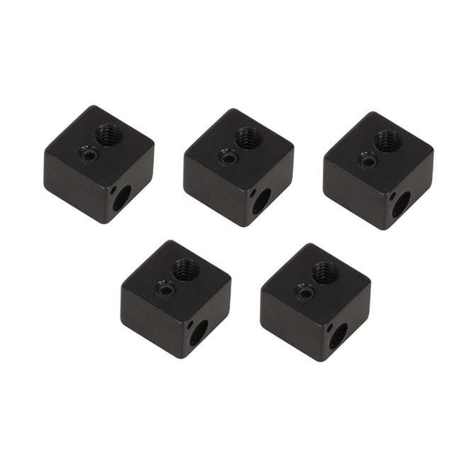 5x bloque calentador de aluminio reemplazar Universal M3 agujero de montaje extremo caliente bloque de calefacción Super durabilidad