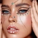 thumbnail image 4 of 6 * 7 cm 9 pegatinas de diamantes de imitación cara de acrílico pegatinas de diamantes de imitación maquillaje ojos pegatinas de cara de diamantes de imitación piedras preciosas de diamantes, 4 of 5