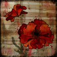 thumbnail image 2 of Marmont Hill "Dark Red Poppies" by Vicki Butler Painting Print on Natural Pine Wood, 2 of 5