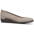 thumbnail image 2 of Cobb Hill Women's Devyn New Khaki Nubuck Wedge Flats 7.5M, 2 of 5