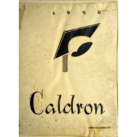 (Custom Reprint) Yearbook: 1954 Central High School - Caldron Yearbook (Fort Wayne IN)