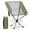 Green, variant on Biotree 360° Swivel Camping Chair with Cup Holder and Side Pocket for Beach Support 300 LBS, Supports 330 lbs, Green