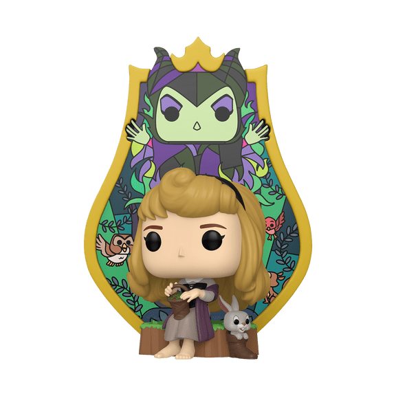 Funko POP Deluxe: Sleeping Beauty- Aurora Stained Glass Collectible Vinyl Figure