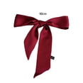 thumbnail image 6 of Handbag Scarf Solid Color Wear Resistant Lint Free Smooth Friendly to Skin Decorative Polyester Women Handbag Scarf Band Hair Neck Ribbon for Women, 6 of 8