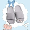 thumbnail image 7 of Kids House Slippers Non-Slip Quick Drying Open Toe Super Soft Thick Sole Sandals Home Shower Bathroom Slipper for Toddler Little Kids, 7 of 7