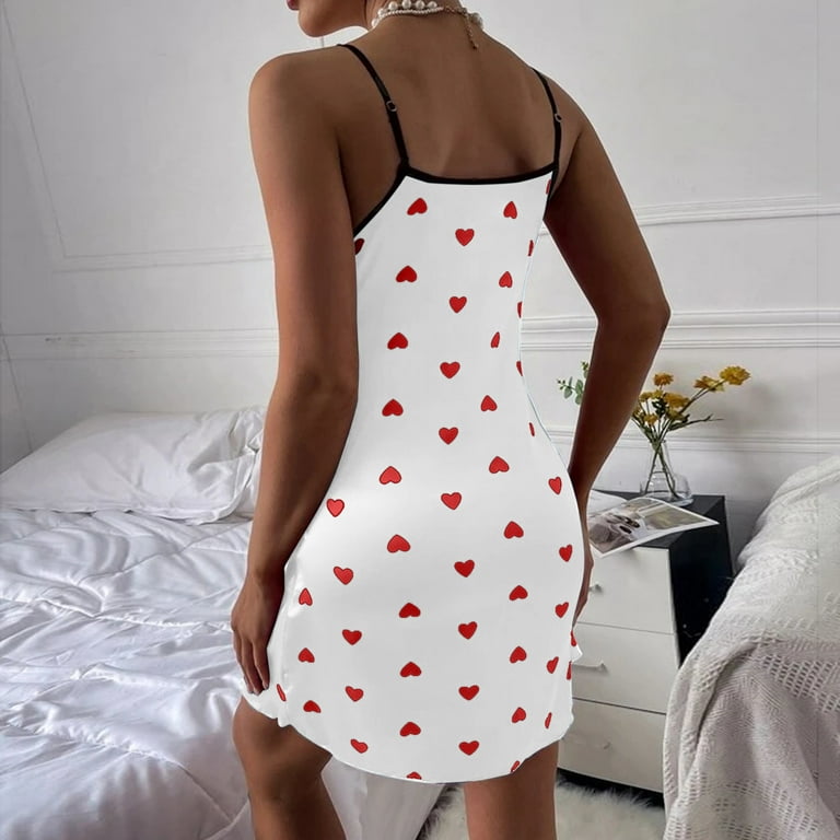 Tweang Night Shirt Short Sleeve Sleep Shirt Linen Nightgown Nightgowns for  Women Night Gowns for Women Vintage Nightgown Womens Cotton Nightgown White  2XL - Walmart.com